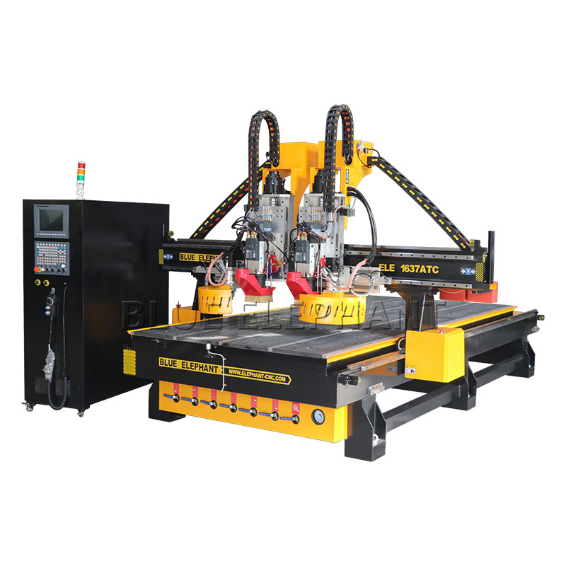 獨(dú)立雙頭圓盤自動(dòng)換刀雕刻機(jī)